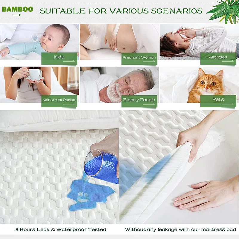 Non Toxic Mattress Protector Waterproof